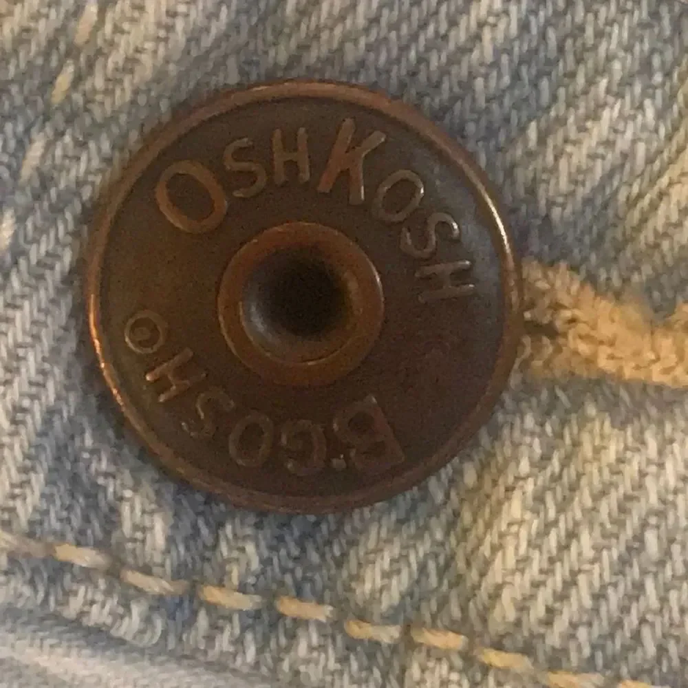 Vintage 90s Oshkosh Bgosh VESTBAK EST 1895 💯 Cotton OVERALL